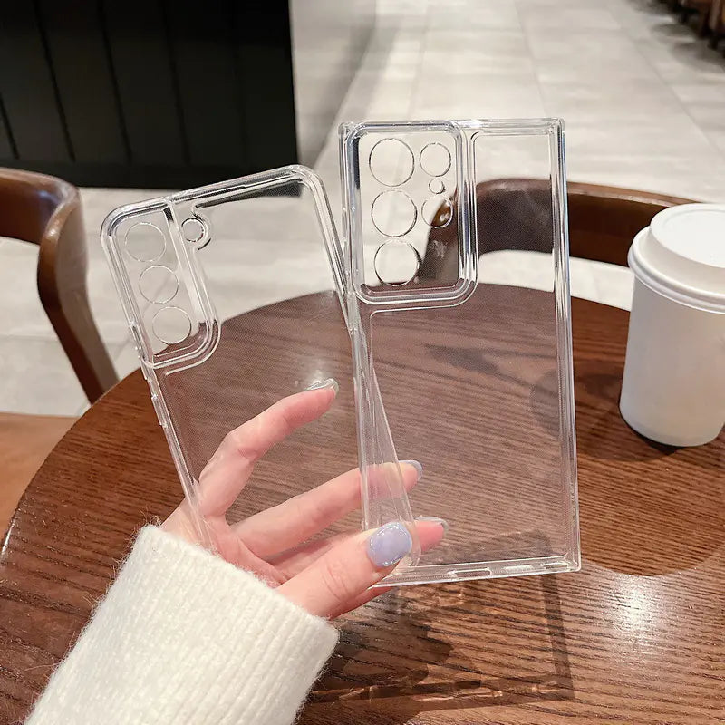 Transparent Phone Case for Samsung S23 Ultra