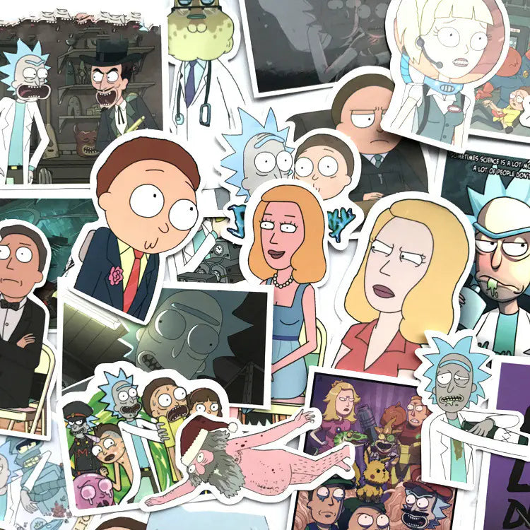 Anime Graffiti Stickers for Cars and More