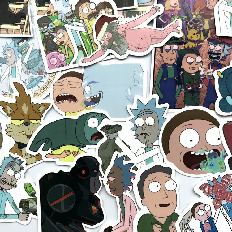 Anime Graffiti Stickers for Cars and More